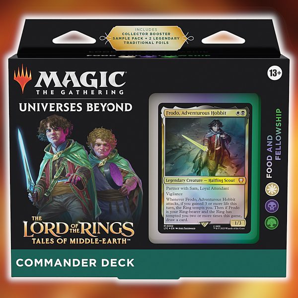 The Lord Of The Rings: Tales Of Middle-earth Commander Deck: Food And Fellowship