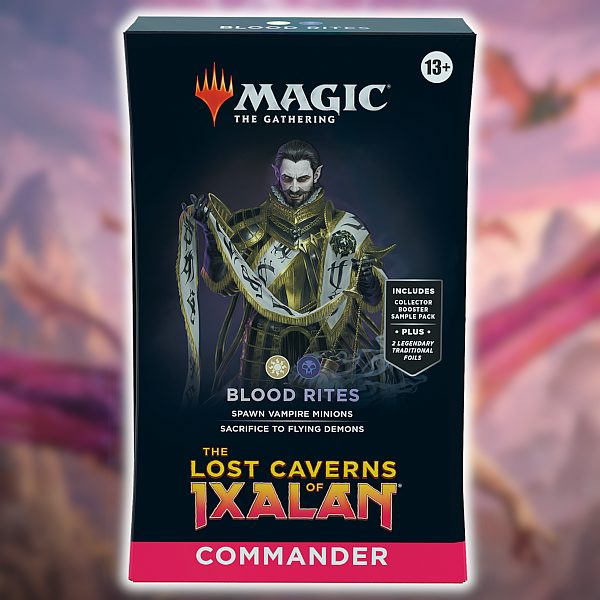 The Lost Caverns Of Ixalan Commander  Edh  Multiplayer Magic Deck: V2 Blood Rites 100 Kort
