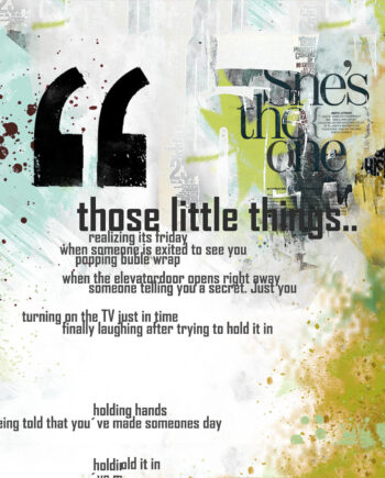 Those Little Things Af Rikke Axelsen