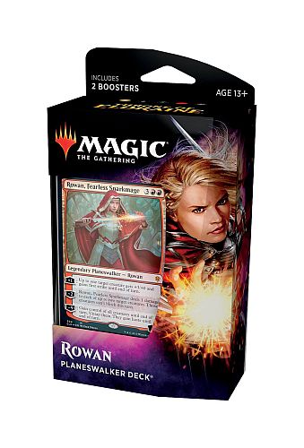 Throne Of Eldraine Planeswalker Deck V2: Rowan   Boosters  Magic The Gathering