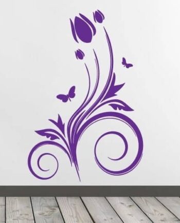 Tulipan Wallsticker
