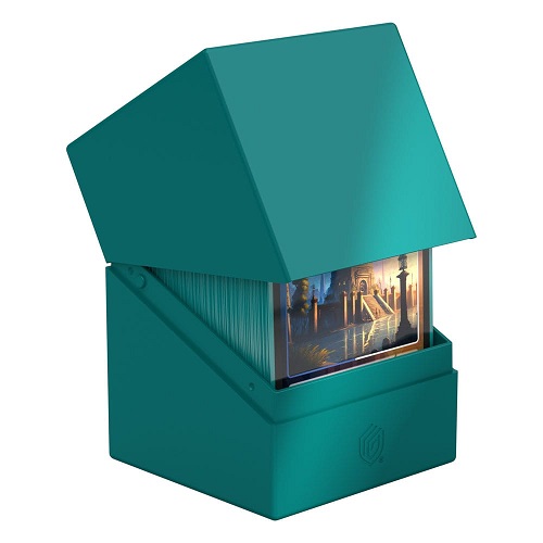 Ultimate Guard Boulder Deck Case  Deck Box  100  Solid Petrol