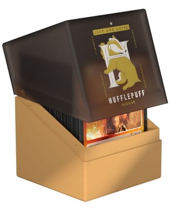 Ultimate Guard Boulder Deck Case  Deck Box  100  Standard Size Harry Potter: Hufflepuff