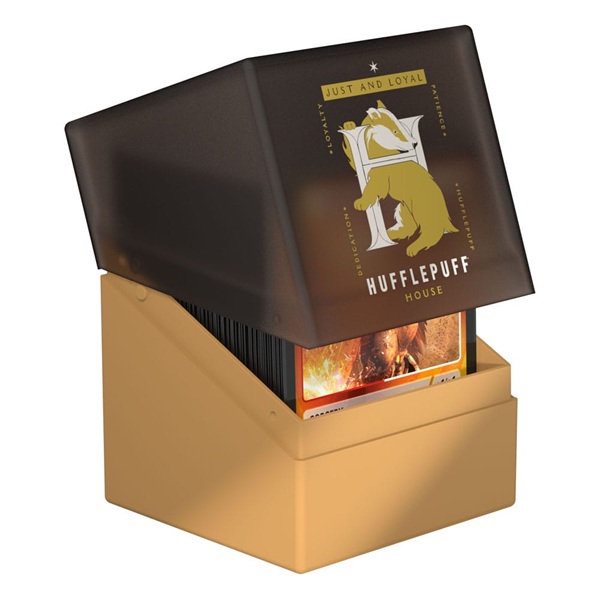 Ultimate Guard Boulder Deck Case Deck Box 100 Standard Size Harry Potter: Hufflepuff