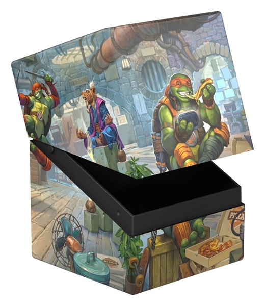 Ultimate Guard Boulder Deck Case Deck Box 100 Standard Size Magic: The Gathering Teenage Mutant Ninja Turtles: Turtle Lair