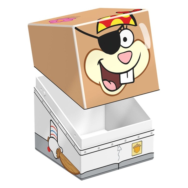Ultimate Guard Boulder Deck Case Deck Box 100 Standard Size Squaroes: Spongebob Squarepants: Pirate Sandy