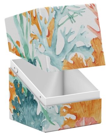 Ultimate Guard Return To Earth Boulder Deck Case  Deck Box  100  Standard Size: Coral Places Coralline Eden