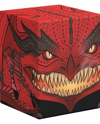 Ultimate Guard Squaroes Boulder Deck Case  Deck Box  100  Standard Size: Dungeons   Dragons      : Red Dragon