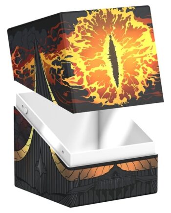 Ultimate Guard Squaroes Boulder Deck Case  Deck Box  100  Standard Size: The Lord Of The Rings: Eye Of Sauron