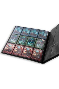 Ultimate Guard 12 24-pocket Quadrow Flexxfolio Black  Sorte