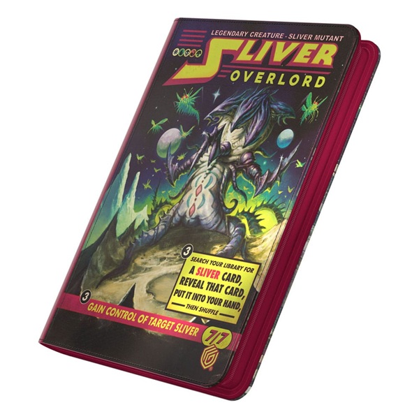 Ultimate Guard 18-pocket Zipfolio Mappe 360 Kort Xenoskin Magic: The Gathering Edge Of Eternities: Sliver Overlord