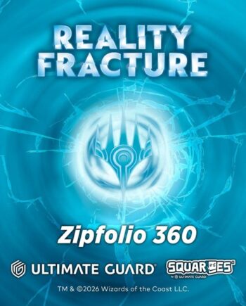Ultimate Guard   18-pocket Zipfolio  Mappe  360 Kort  Xenoskin: Magic: The Gathering Reality Fracture: Blue Rare   Multicolor Rare