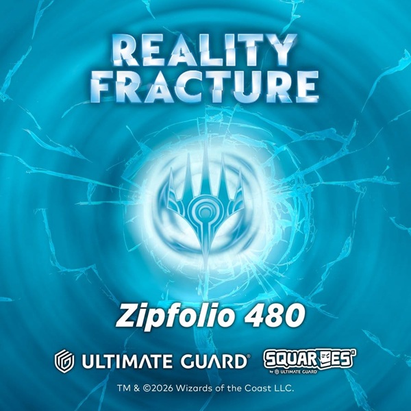 Ultimate Guard 12 24-pocket Zipfolio Mappe 480 Kort Xenoskin Magic: The Gathering Reality Fracture: Black Uncommon Green Uncommon