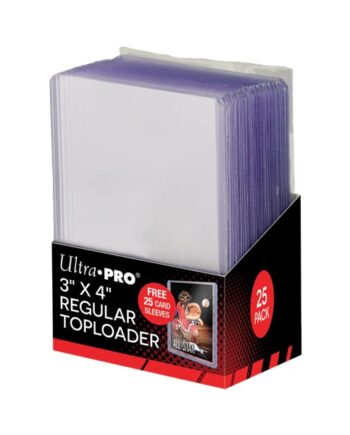 Ultra Pro Toploader   Soft Sleeves: Clear Regular 25 Stk