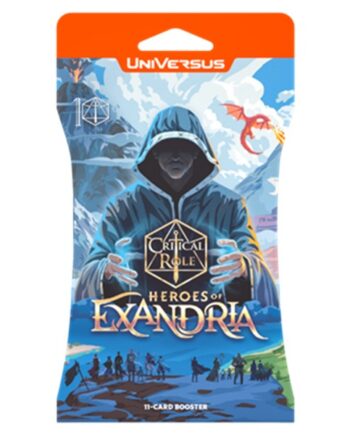 Universus  Ufs  Card Game Critical Role Heroes Of Exandria Hanging Booster Pack