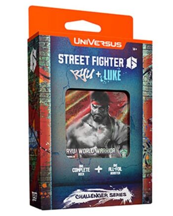 Universus  Ufs  Card Game Street Fighter   Challenger Series: Ryu   Luke Deck