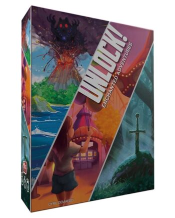 Unlock  14: Enchanted Adventures  Engelsk  Cooperative Escape Room Puzzle Card Game