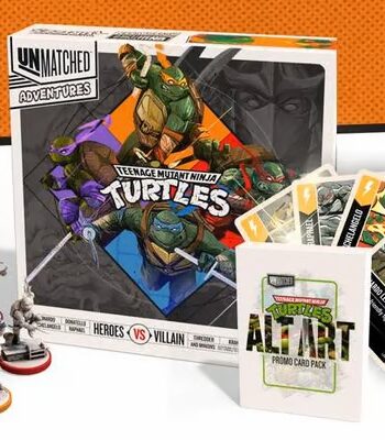 Unmatched Adventures: Teenage Mutant Ninja Turtles Board Game