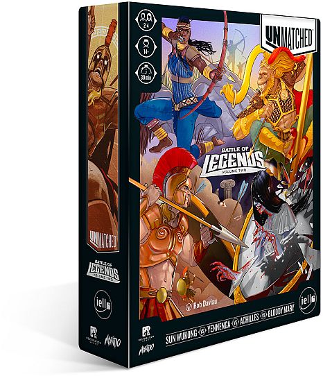Unmatched: Battle Of Legends Volume   Board Game