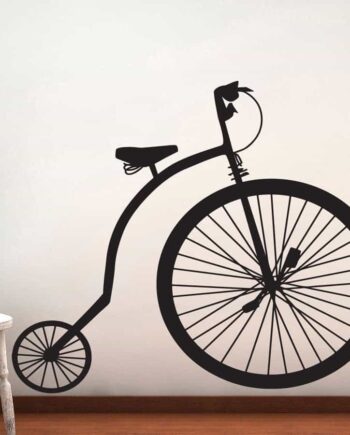 Væltepeter Cykel Wallsticker