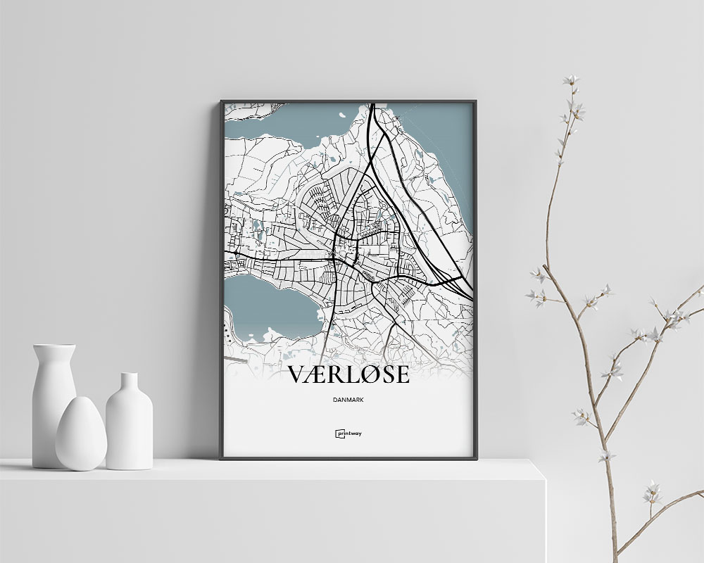Værløse Plakaten 50 70 Cm  B2