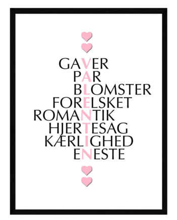 Valentin Citat Plakat