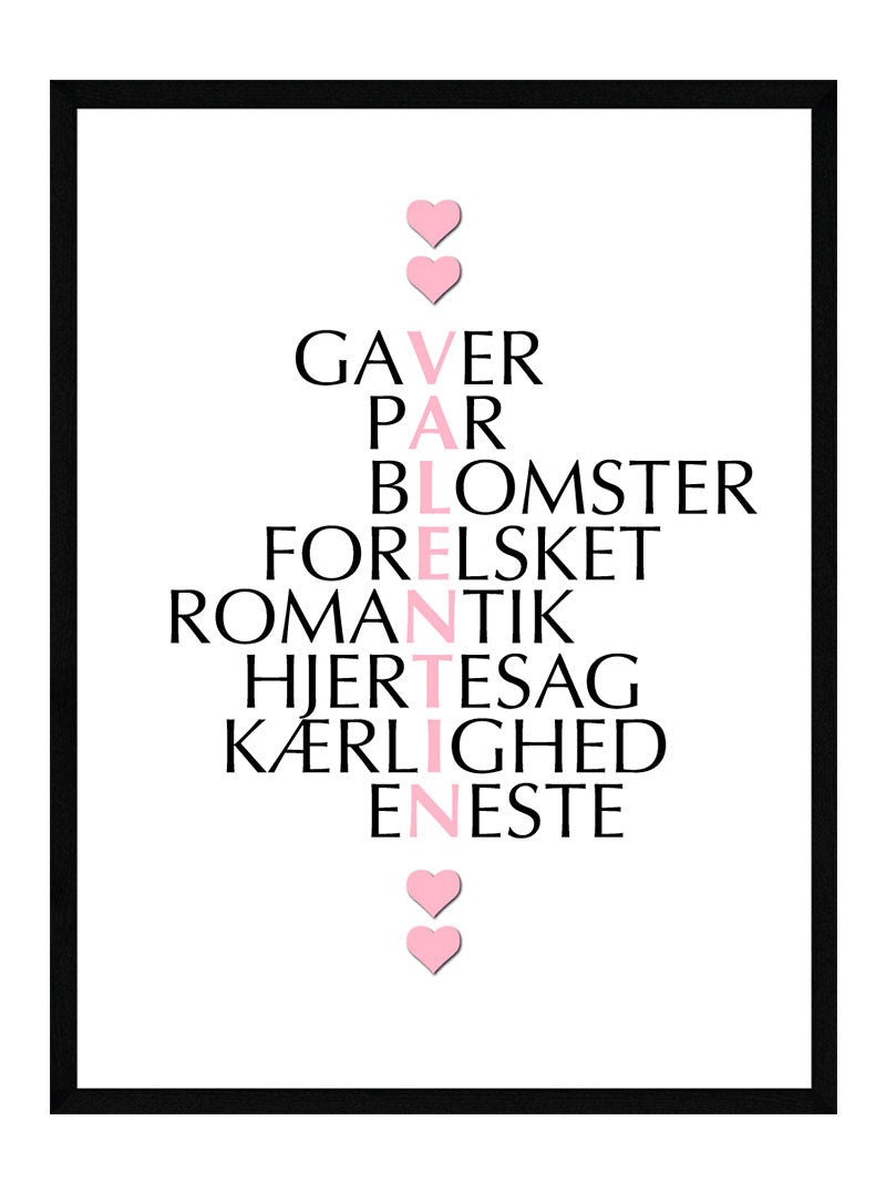 Valentin Citat Plakat