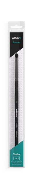 Vallejo Brush Flat Filbert Shader Synthetic No
