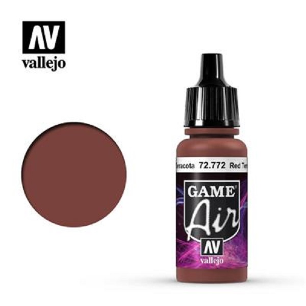 Vallejo Maling Game Air: Red Terracotta 17ml