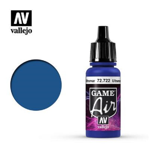 Vallejo Maling Game Air: Ultramarine Blue 17ml