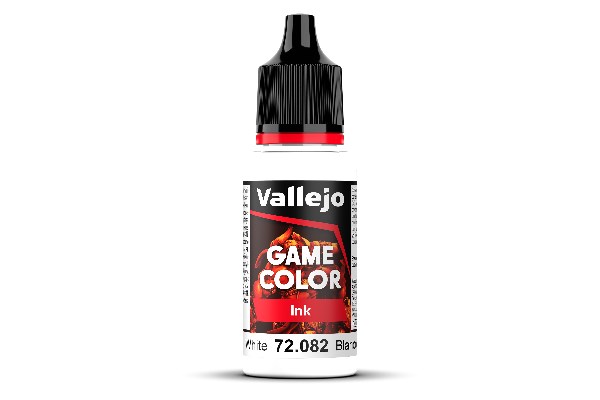 Vallejo Maling Game Color: Ink White 18ml
