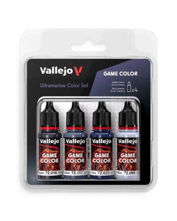 Vallejo Maling Game Color: Ultramarine Color Set   Colors 18ml