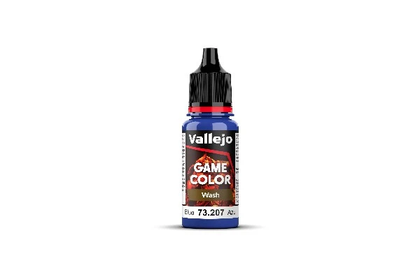 Vallejo Maling Game Color: Wash Blue Wash 17ml