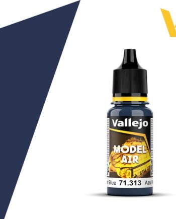 Vallejo Maling Model Air: Dark Mediterranean Blue 17ml