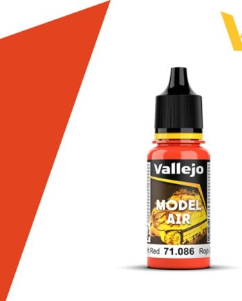 Vallejo Maling Model Air: Light Red 17ml
