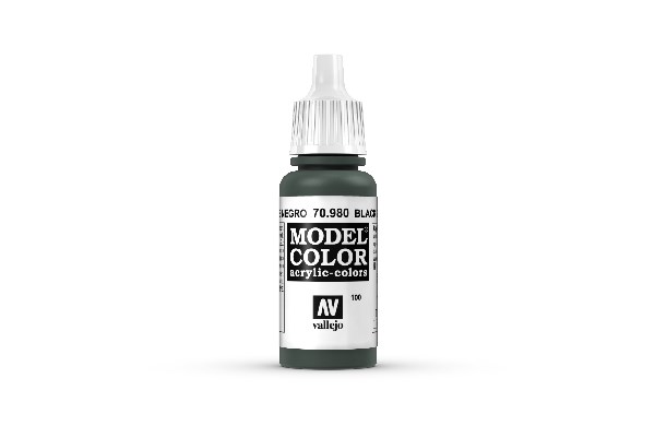 Vallejo Maling Model Color: Black Green 17ml