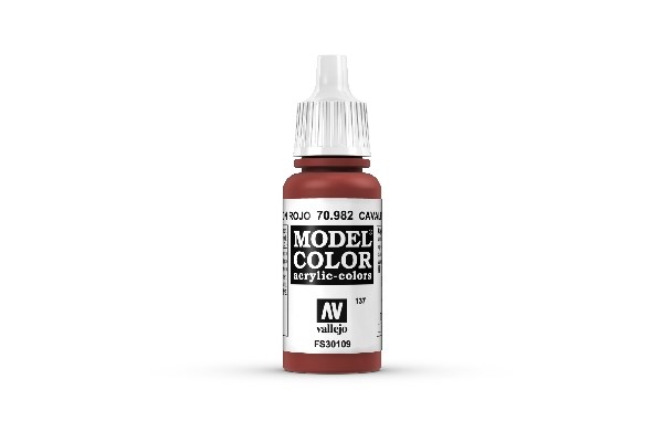 Vallejo Maling Model Color: Cavalry Brown 17ml
