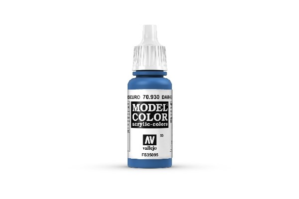 Vallejo Maling Model Color: Dark Blue 17ml