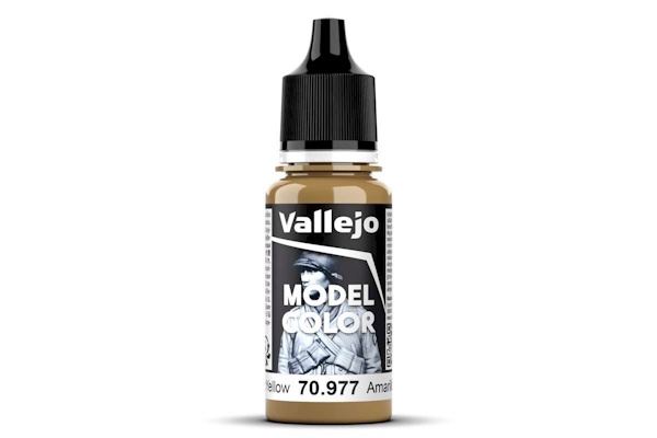 Vallejo Maling Model Color: Desert Yellow 17 Ml