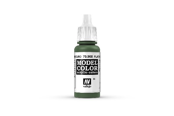 Vallejo Maling Model Color: Flat Green 17ml