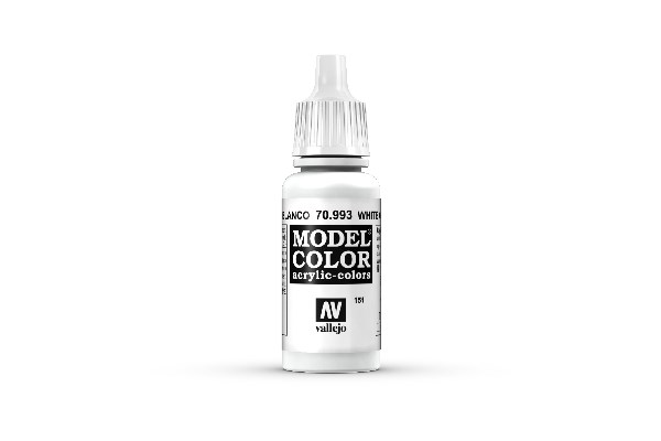 Vallejo Maling Model Color: White Grey 17ml