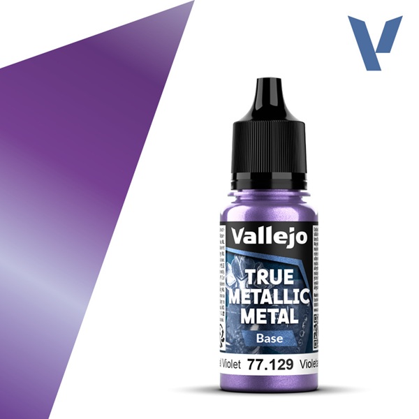 Vallejo Maling True Metallic Metal: Base Celestial Violet 18ml