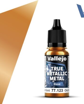Vallejo Maling True Metallic Metal: Base Imperial Gold 18ml
