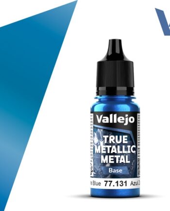 Vallejo Maling True Metallic Metal: Base Sapphire Blue 18ml