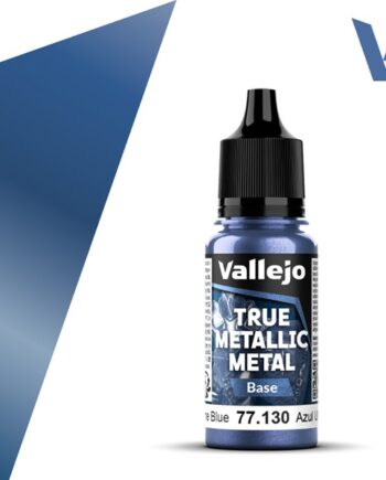 Vallejo Maling True Metallic Metal: Base Ultramarine Blue 18ml