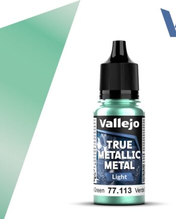 Vallejo Maling True Metallic Metal: Light Beetle Green 18ml