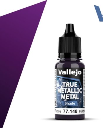 Vallejo Maling True Metallic Metal: Shade Amethyst Purple 18ml