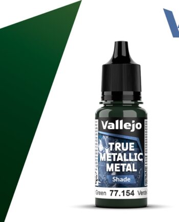 Vallejo Maling True Metallic Metal: Shade Dusken Green 18ml