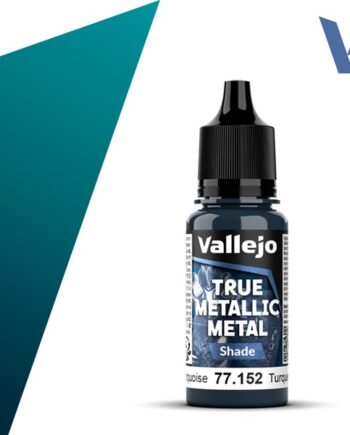 Vallejo Maling True Metallic Metal: Shade Hydra Turquoise 18ml
