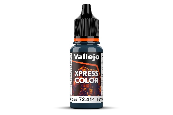 Vallejo Maling Xpress Color: Xpress Color Caribbean Turquoise 18ml